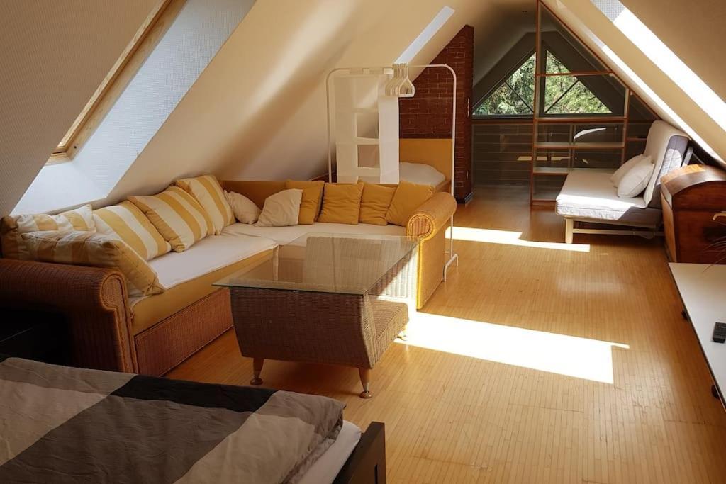 Dachwohnung Mit Wasserblick Und Eigenem Bootssteg 베를린 외부 사진