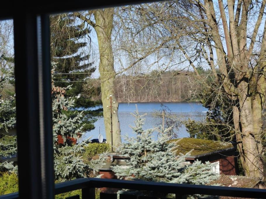 Dachwohnung Mit Wasserblick Und Eigenem Bootssteg 베를린 외부 사진